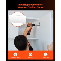 HDPE-muovilevy 13 mm 610 x 1219 mm valkoinen 1 kpl