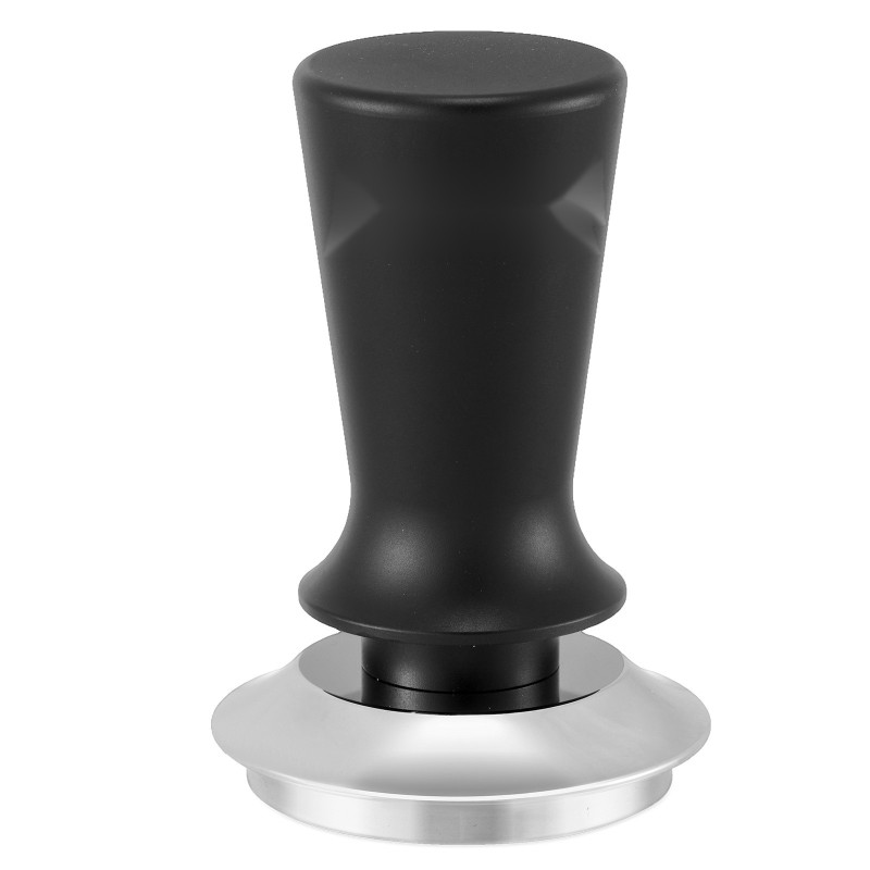 Espressotamperi jousikuormitteinen 51 mm 304 ruostumaton teräs ergonominen kahva