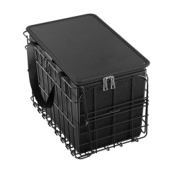 Taitettava metallinen takakori tavaratelineeseen 22 kg kantavuus irrotettava sisäpussi vedenpitävä suojapeite