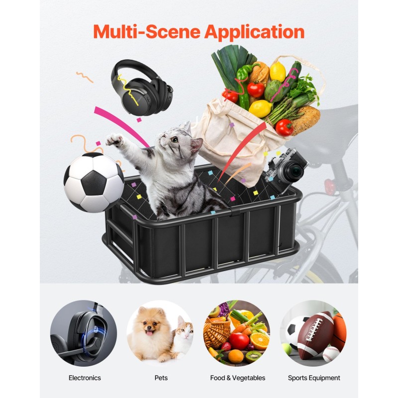 Takakori polkupyörään ruosteenkestävä metallirakenne 435 x 330 x 155 mm 45 kg