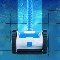 Automaattinen imupuolen allasimuri upotetuille ja maanpäällisille altaille ruiskubetoni laatta vinyyli lasikuitu