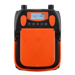 Sähköinen SUP-lautapumppu ladattava 6000 mAh akku 20 PSI LED-näyttö 7 suutinta ABS-muovi
