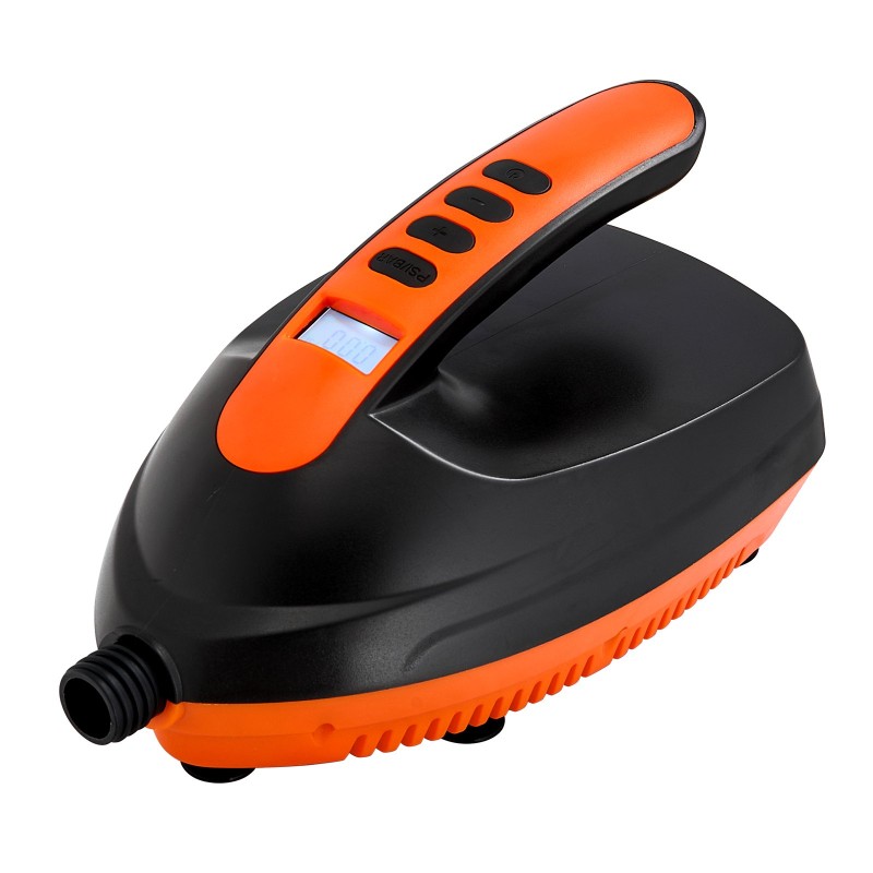 Sähkökäyttöinen muovinen ilmapumppu SUP-laudoille 12V digitaalinäytöllä 20 PSI