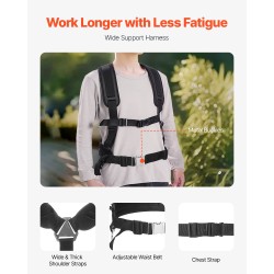 Alumiininen teleskooppinen painepesurin jatkovarsi 6,36 m 275 barin paineelle