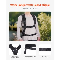 Teleskooppinen alumiinivarsi painepesuriin 5,44 m 5 suuttimella