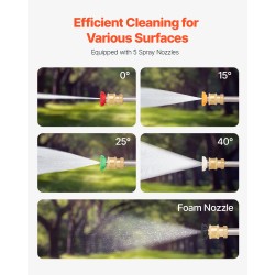 Teleskooppinen alumiinivarsi painepesuriin 5,44 m 5 suuttimella