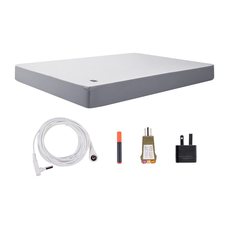 Maadoituslakana joustinlakana Queen-koko 95% puuvillaa 5% hopeakuitua