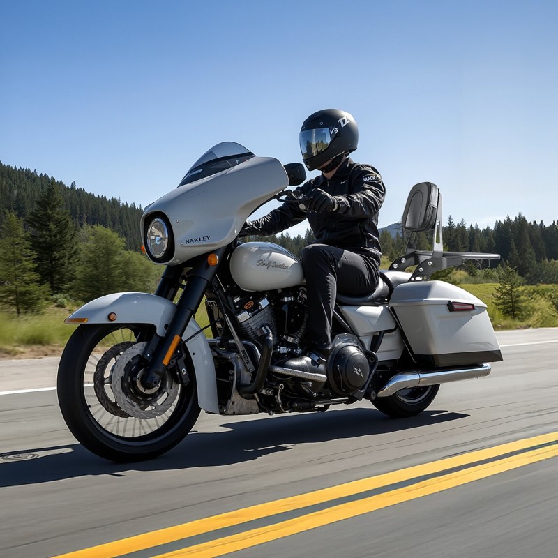 Moottoripyörän irrotettava selkänoja ja tavarateline yhteensopiva Honda Rebel CMX 1100