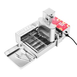 Automaattinen donitsikone 4 riviä 240 kpl tunnissa 304 ruostumaton teräs