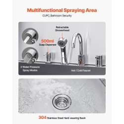 Koiran pesuallas 304-ruostumaton teräs 1550 x 790 x 1470 mm 200 kg ammatti‑ ja kotikäyttöön