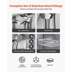 Koirien pesuallas 304 ruostumaton teräs 150 kg kantavuus oikea ovi