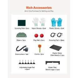 Koirien pesuallas ruostumaton teräs 150 kg kantavuus suihkulla vasemmalla ovella