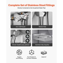 Koirien pesuallas 304-ruostumatonta terästä sopii kaikenkokoisille lemmikeille rampilla ja PE-vesisuodattimella