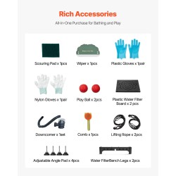 Koirien pesuallas sähköisesti säädettävä ruostumaton teräs 127 cm vasen ovi hana suihkupää