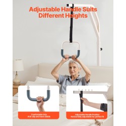 Trapetsitanko teräs vapaa seisova korkeus 1730 mm kantavuus 136 kg korkeussäädettävä kahva