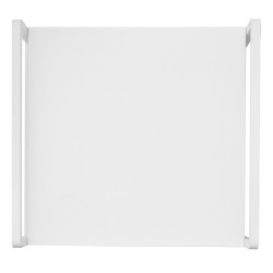 Minijääkaapin teline metallirungolla 15 cm E1 luokan massiivipuulevy 2 vedenpitävää laatikkoa lukittavat pyörät