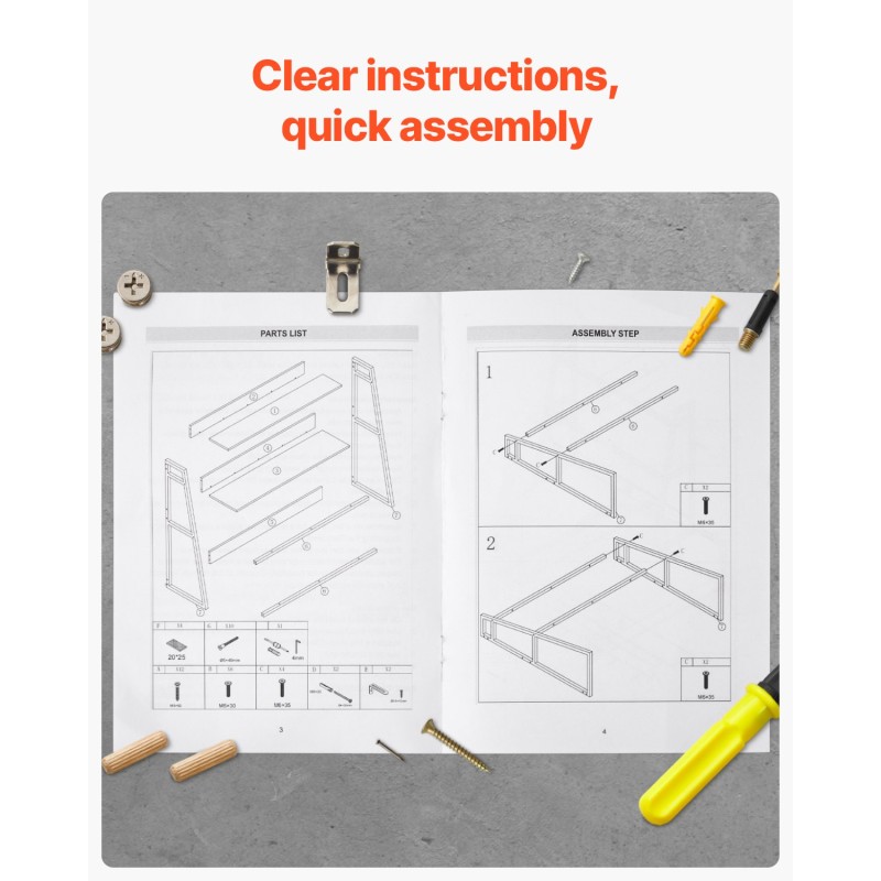 Pöytähylly 2-tasoinen valkoinen lastulevyinen työpöydälle 95x32x90 cm