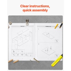 Pöytähylly lastulevy melamiinipinnalla 94x24x73 cm yksitasoinen valkoinen työpöydälle