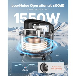 Tyhjiöpakastokuivain elintarvikkeille 4 tasoa 4–6 kg erä 304 ruostumaton teräs