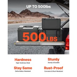 Laatikkokiskot terästä 980 mm täysin ulosvedettävät lukituksella 226,8 kg