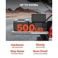 Täysimittaiset sivukiinnitteiset teräksiset laatikkokiskot lukittavat 825,5 mm kantavuus 226,8 kg