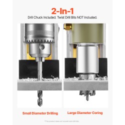 Magneettiporakone 1400 W 12500 N pitovoima kruunuporan halkaisija 40 mm 11 kruunuporaa