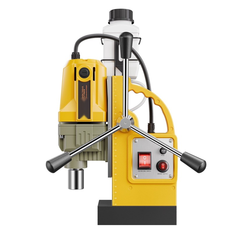 Magneettiporakone 1400 W 12500 N pitovoima kruunuporan halkaisija 40 mm 11 kruunuporaa