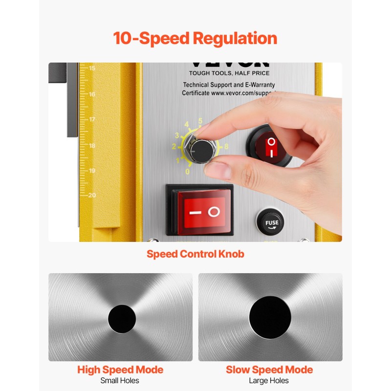 Magneettiporakone 1400 W metalliporaukseen 50 mm kruunupora 13000 N pidätysvoima