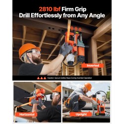 Magneettinen pylväsporakone 1350 W magneettivoima 12500 N 50 mm