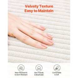 Modulaarinen kulmasohva vakosamettiverhoilulla beige loikoiluosalla leveillä käsinojilla