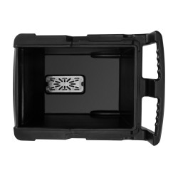 Eristetty jäätelokero kestävä muovirakenne 56 7 kg kapasiteetti 45 mm polyuretaanieriste