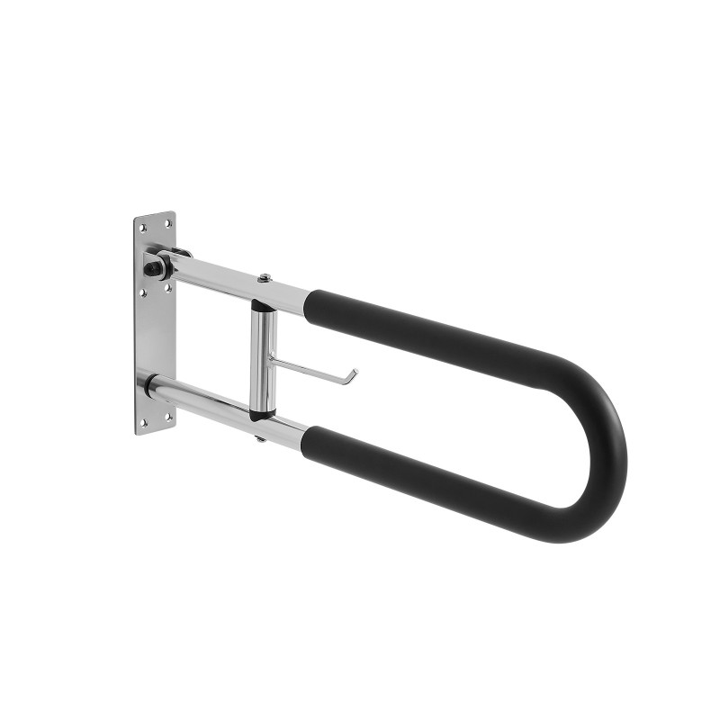 Wc-turvakaide kääntyvä alumiini 30-tuumainen 136 kg EVA-vaahtokahva