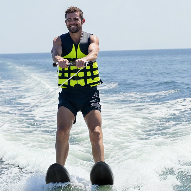 Vesihiihtosetti 170,2 cm PU-vaahto puukansi aikuisille enintään 136 kg