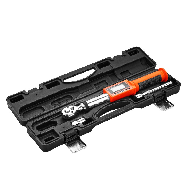 Digitaalinen momenttiavain autoihin ja moottoripyöriin 3/8 tuuman vääntiöllä 0–135 N.m 72 hammasta