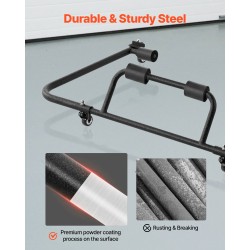 Siirrettävä teräksinen säilytyskärry Jeep Wrangler TJ JK JL kovakatolle ja oville