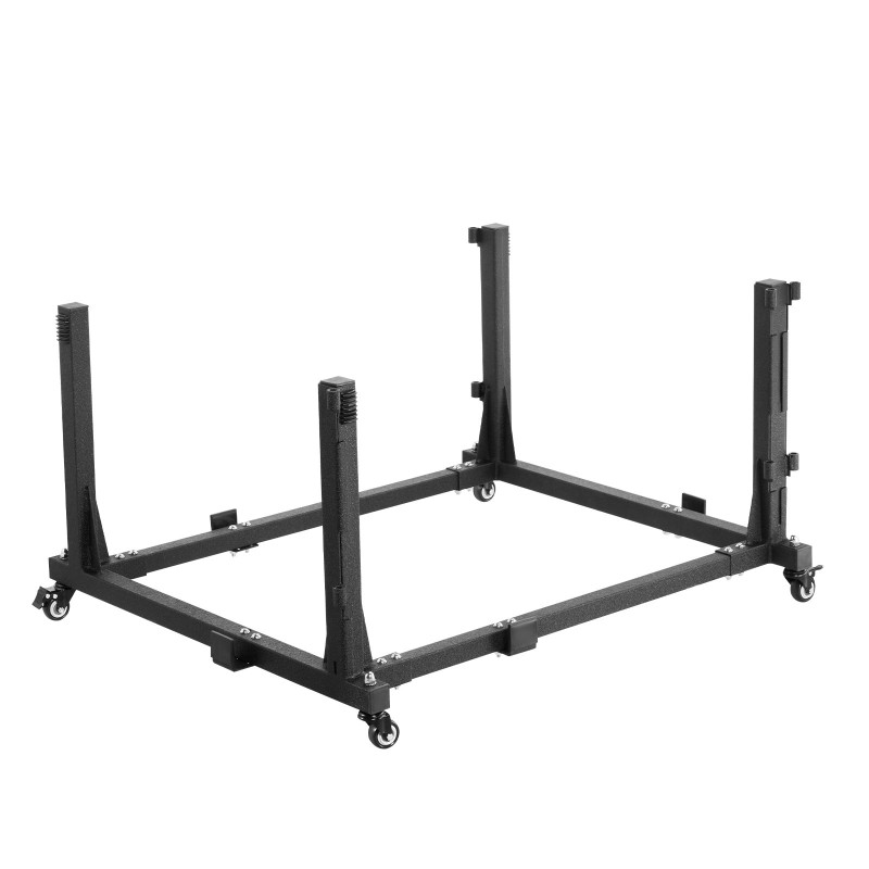 Ovien säilytyskärry teräs 4 ovea liikuteltava sopii Jeep Wrangler ja Gladiator 2007–2023