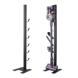 Pölynimuritelin 1270 mm kylmävalssattu SPCC-teräs 6 koukkua yhteensopiva Dyson-varsi-imureille