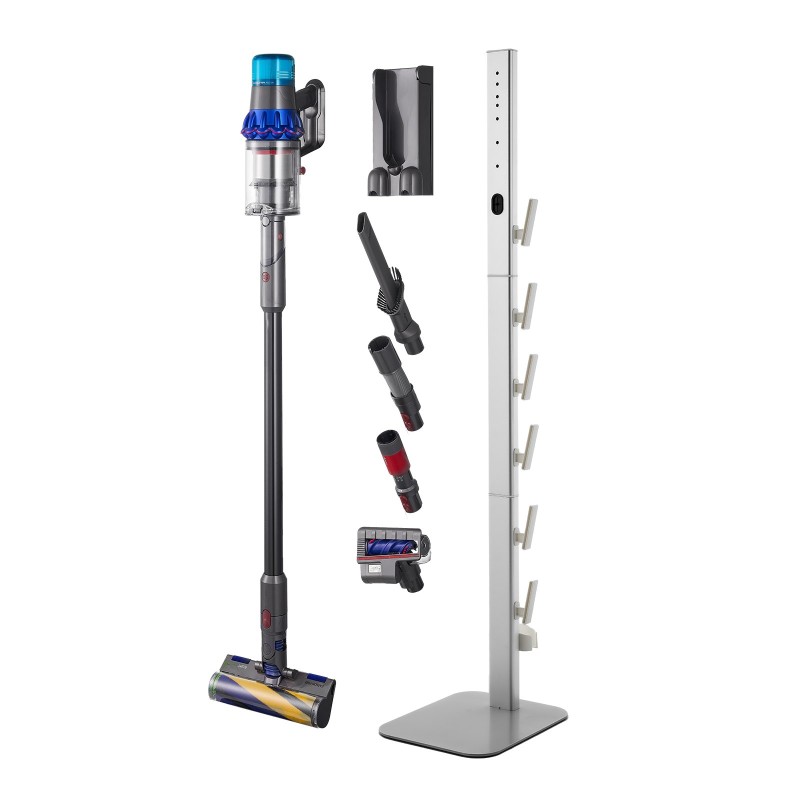 Itsekantava pölynimuriteline hiiliteräs alumiini 126 cm 6 koukkua Dyson V6-V15