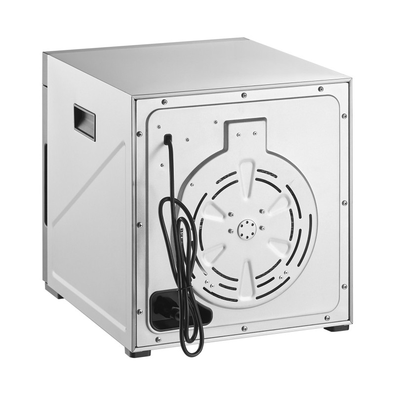 Elintarvikekuivain 1000W 10 ruostumattomasta teräksestä tehtyä tarjotinta 25L säädettävä lämpötila