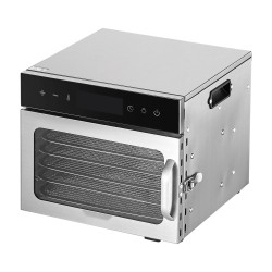 Elintarvikekuivain 6 ruostumattomasta teräksestä valmistettua tarjotinta digitaalinen näyttö 10 3 litraa