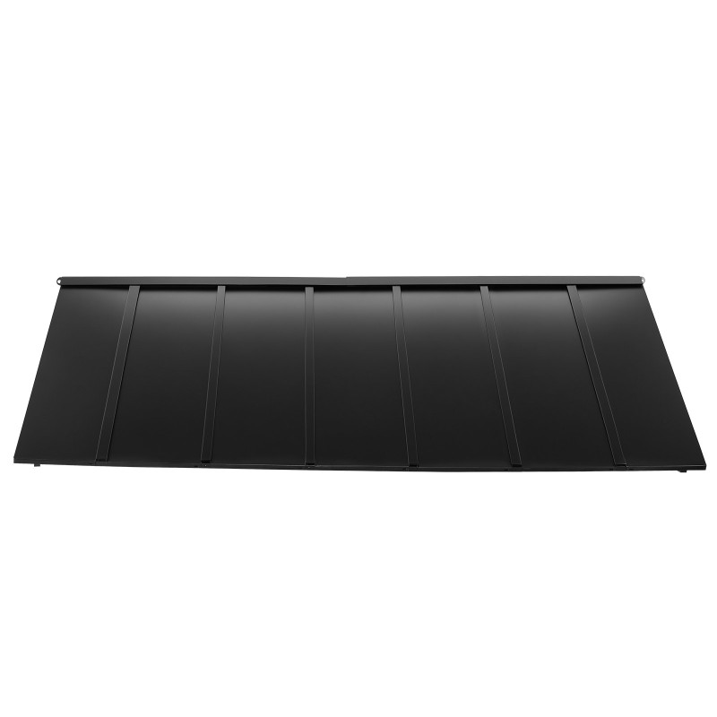 Teräsovikatos 2032×910 mm musta kolmiorunkoinen ovelle ja ikkunalle