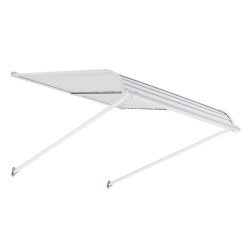 Ovi- ja ikkunakatos alumiiniseoksesta 1016×1066 mm vedenpoistolla