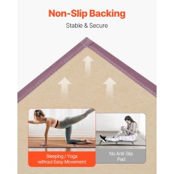 Taitettava tatamimatto luonnollisesta rottingista kolmiosainen liukumaton pohja 2032×1397×13 mm