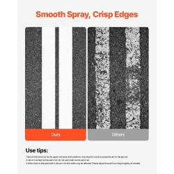 Linjamaalauskone työnnettävä 4-pyöräinen hiilirakenneteräksinen runko säädettävä viivanleveys 56–102 mm säilytyskori 5–6