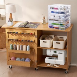 Pinottavat PP-muovilaatikot 6 kappaleen sarja 360 x 360 x 76 mm askarteluun