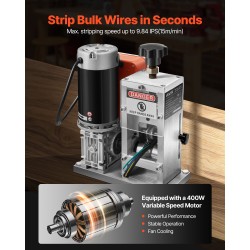Kaapelinkuorintakone automaattinen sähköinen 400 W 1,5–40 mm seosteräs- ja alumiinirunkoinen