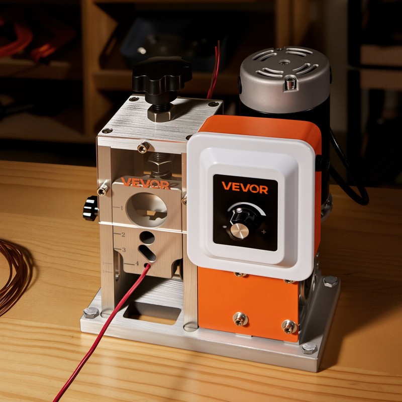 Kaapelinkuorintakone automaattinen sähköinen 400 W 1,5–40 mm seosteräs- ja alumiinirunkoinen