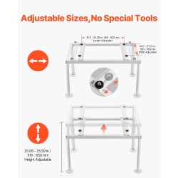 Mini split -lattiateline sinkitty teräs sääkestävä 1000x550x600 mm 300 kg