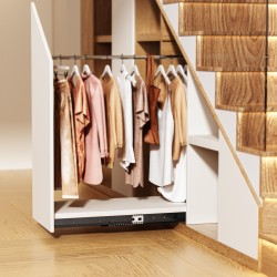 Laatikonkiskot hiiliteräksiset 800 mm alapohja-asennus täysi ulosveto 1 pari