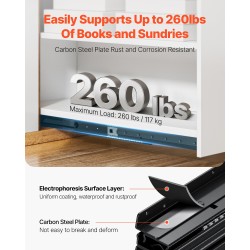 Laatikkokiskot alasa-asenteiset hiiliteräksiset 600 mm täysi ulosveto 117 kg 1 pari